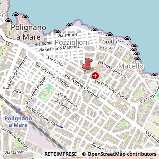 Mappa Piazza Sant'Antonio, 8, 70044 Polignano a Mare, Bari (Puglia)