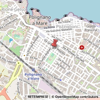 Mappa Via Camillo Benso Conte di Cavour, 54, 70044 Polignano a Mare, Bari (Puglia)