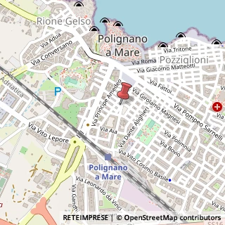 Mappa Via Serenissima, 35, 70044 Polignano a Mare, Bari (Puglia)