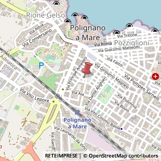 Mappa Piazza Caduti Via Fani, 32, 70044 Polignano a Mare, Bari (Puglia)