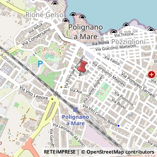 Mappa Via Giovanni Bovio, 31, 70044 Polignano a Mare, Bari (Puglia)