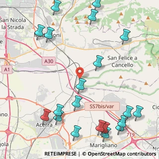 Mappa Via Castello, 81027 San Felice A Cancello CE, Italia (6.3535)