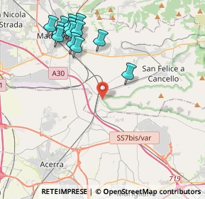 Mappa Via Castello, 81027 San Felice A Cancello CE, Italia (5.10846)