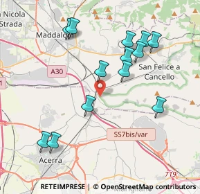 Mappa Via Castello, 81027 San Felice A Cancello CE, Italia (4.32846)