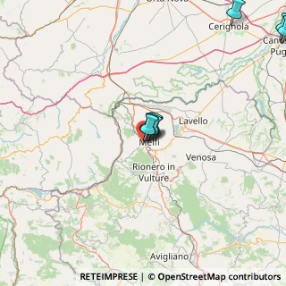 Mappa Via Monticchio sn, 85025 Melfi PZ, Italia (35.63929)