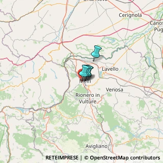 Mappa Via Monticchio sn, 85025 Melfi PZ, Italia (33.31167)
