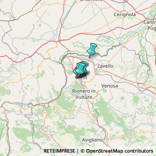 Mappa Via Monticchio sn, 85025 Melfi PZ, Italia (22.11182)