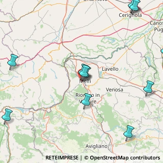 Mappa Via Monticchio sn, 85025 Melfi PZ, Italia (25.27917)