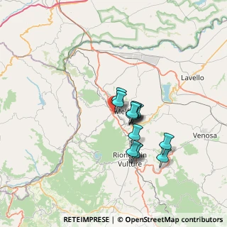 Mappa Via Monticchio sn, 85025 Melfi PZ, Italia (5.5)
