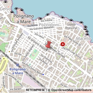 Mappa Via Magnesi G., 95, 70044 Polignano a Mare, Bari (Puglia)