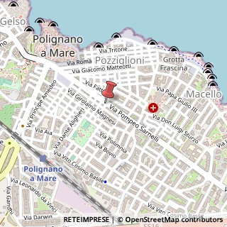 Mappa Via F. A. Pace, 2, 70044 Polignano a Mare, Bari (Puglia)