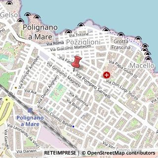 Mappa Via F. A. Pace, 19, 70044 Polignano a Mare, Bari (Puglia)