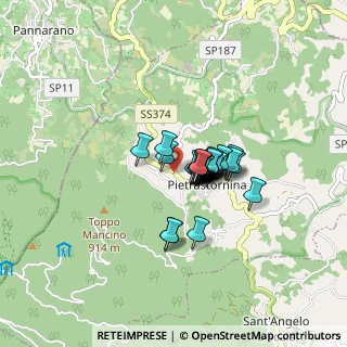 Mappa Via G. Perugini, 83015 Pietrastornina AV, Italia (0.48966)