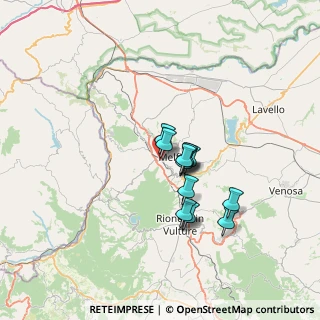 Mappa SS401, 85025 Melfi PZ, Italia (5.34462)