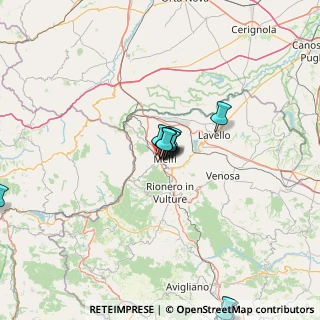 Mappa SS401, 85025 Melfi PZ, Italia (17.55231)
