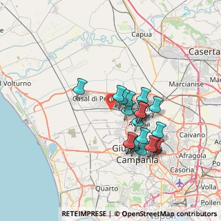 Mappa Via Colombo, 81030 Casapesenna CE, Italia (6.4305)