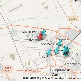Mappa Via Colombo, 81030 Casapesenna CE, Italia (4.79273)