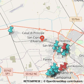 Mappa Via Colombo, 81030 Villa di Briano CE, Italia (6.561)