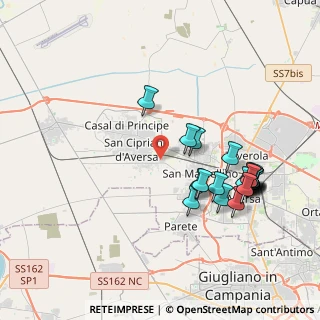 Mappa Via Colombo, 81030 Villa di Briano CE, Italia (4.3625)