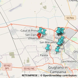 Mappa Via Colombo, 81030 Villa di Briano CE, Italia (4.16692)
