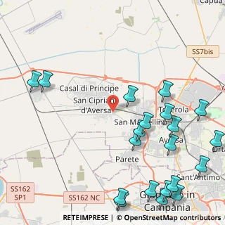 Mappa Via Colombo, 81030 Casapesenna CE, Italia (6.373)