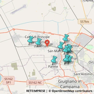 Mappa Via Colombo, 81030 Villa di Briano CE, Italia (3.86182)