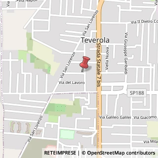 Mappa Piazza della Concordia,  5, 80138 Teverola, Caserta (Campania)