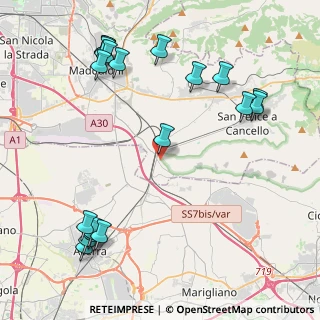 Mappa Via XXI Giugno, 81027 San Felice A Cancello CE, Italia (5.72211)
