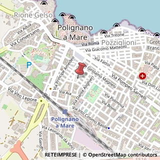 Mappa Piazza caduti via fani 7, 70044 Polignano a Mare, Bari (Puglia)