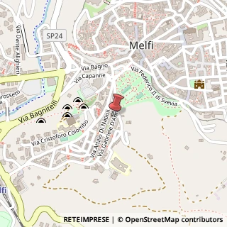 Mappa Viale Gabriele D'Annunzio, 1, 85025 Melfi PZ, Italia, 85025 Melfi, Potenza (Basilicata)