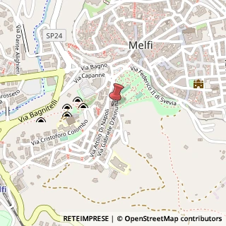 Mappa Viale Gabriele D'Annunzio, 12, 85025 Melfi, Potenza (Basilicata)