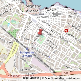 Mappa Via XXIV Maggio, 25, 70044 Polignano a Mare, Bari (Puglia)