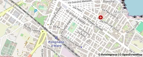Mappa Polignano a Mare