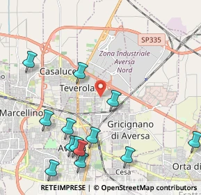 Mappa Via Casignano, 81032 Carinaro CE, Italia (2.74923)
