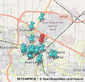 Mappa Via Casignano, 81032 Carinaro CE, Italia (1.845)