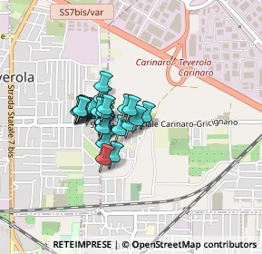 Mappa Via Casignano, 81032 Carinaro CE, Italia (0.27857)