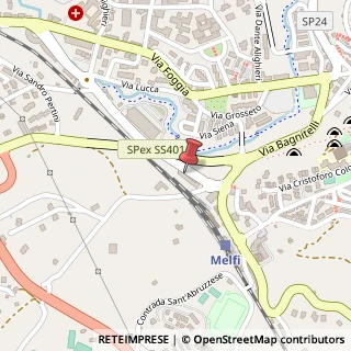 Mappa Viale Aldo Moro, 25, 85025 Melfi, Potenza (Basilicata)