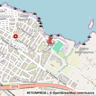 Mappa Via Parco del Lauro, 72, 70044 Polignano a Mare, Bari (Puglia)