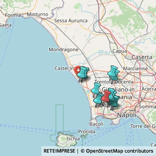 Mappa Via Mario Cordoino, 81030 Castel Volturno CE, Italia (14.57143)