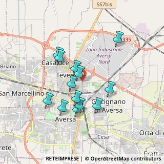 Mappa Via Piave, 81030 Teverola CE, Italia (1.66846)