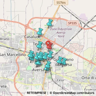 Mappa Via Piave, 81030 Teverola CE, Italia (1.75529)