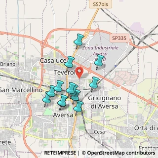 Mappa Via Piave, 81030 Teverola CE, Italia (1.67231)