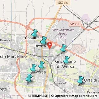 Mappa Via Piave, 81030 Teverola CE, Italia (2.55636)