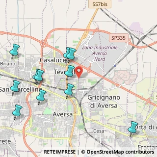 Mappa Via Piave, 81030 Teverola CE, Italia (2.67455)