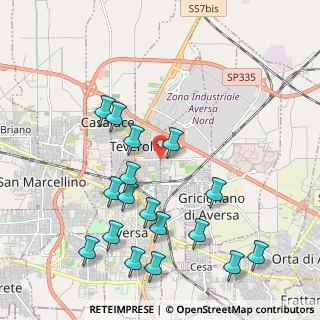 Mappa Via Piave, 81030 Teverola CE, Italia (2.44353)