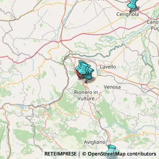 Mappa Via Monticchio, 85025 Melfi PZ, Italia (26.73063)