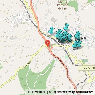 Mappa Via Monticchio, 85025 Melfi PZ, Italia (0.8995)