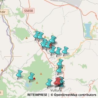 Mappa Via Gabriele D'Annunzio, 85025 Melfi PZ, Italia (4.3045)