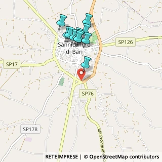 Mappa Contrada Reddito, 70028 Sannicandro di Bari BA, Italia (1.07083)