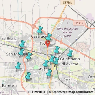 Mappa Parco orchidea, 81030 Teverola CE, Italia (2.40571)